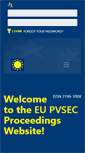 Mobile Screenshot of eupvsec-proceedings.com